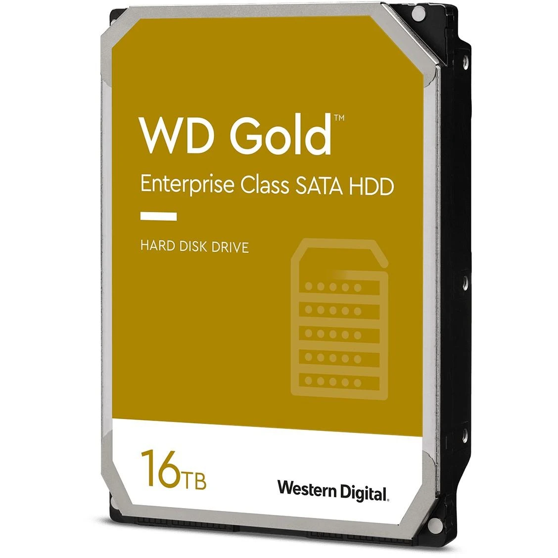 „Sandisk WD Gold“ 16 TB kietasis diskas, 7200 aps./min., 6 Gb/s, sATA, 512 MB talpykla, 3,5 colio vidinė atmintis, atitinkanti RoHS reikalavimus, didelių gabaritų įmonėms.