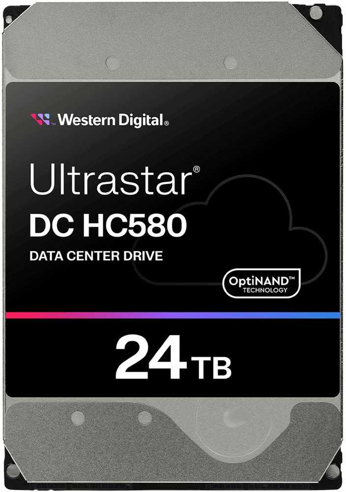 Sandisk Kietasis diskas - Western Digital Ultrastar DC HC580 24TB 7200RPM 298MiB/s