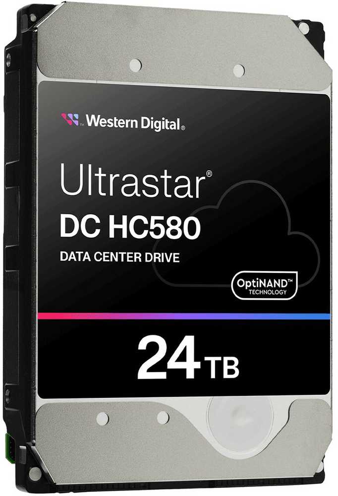 Sandisk Kietasis diskas - Western Digital Ultrastar DC HC580 24TB 7200RPM 298MiB/s