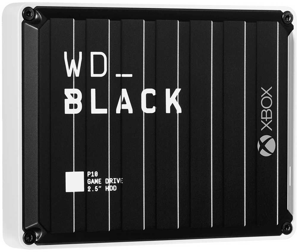 Kietasis diskas Sandisk WD Juodas P10 žaidimų diskas USB3.2 Gen1 2TB, skirtas XBOX Series X/S, juodas