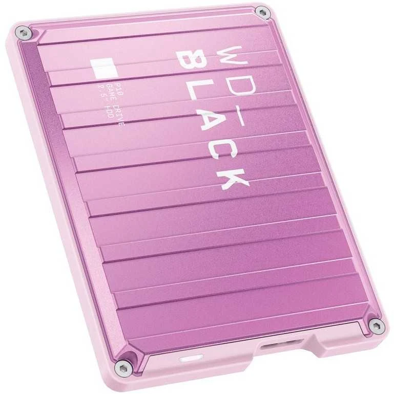 Kietasis diskas Sandisk Western Digital išorinis diskas HDD WD P10 žaidimų diskas 2TB Rožinė (WDBA2W0020BPK-WES1)