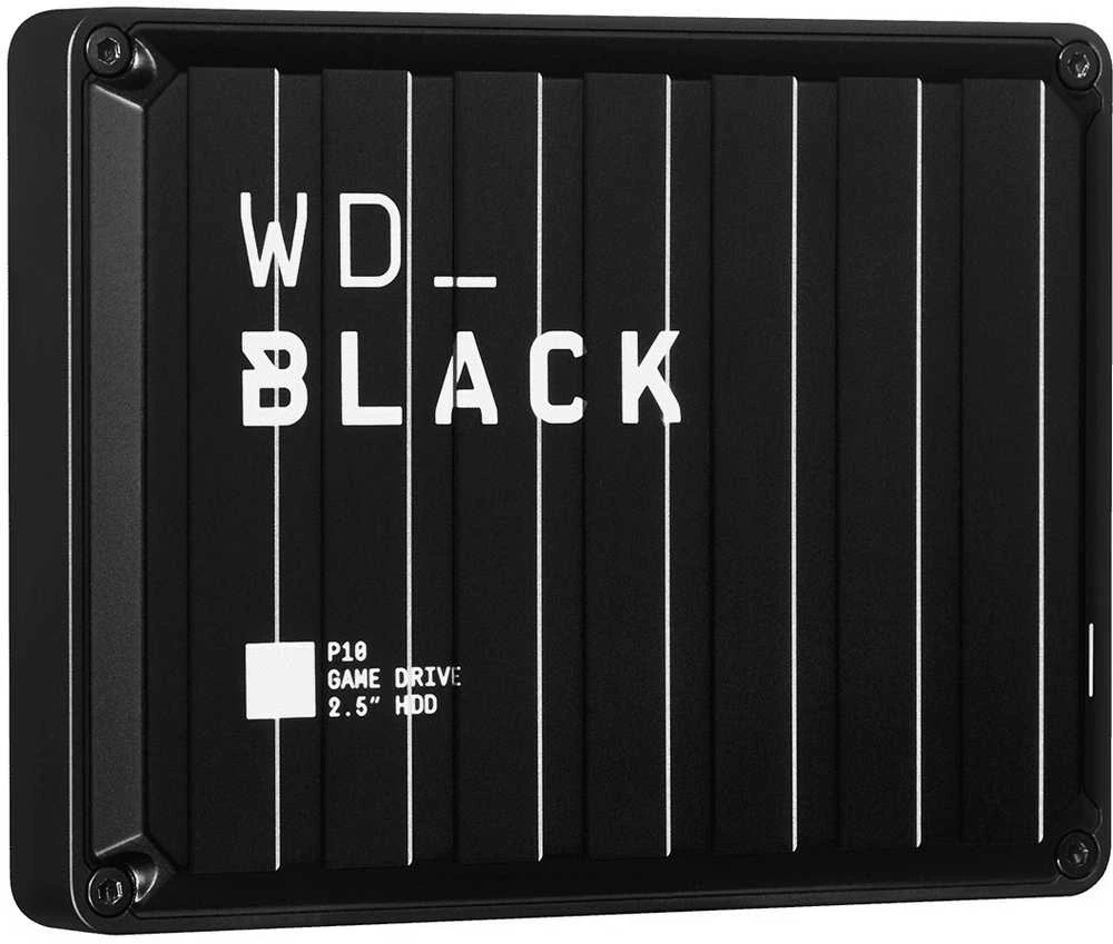 Sandisk Western Digital P10 Game Drive Išorinis kietasis diskas 4 TB 2.5" Micro-USB B 3.2 Gen 1 (3.1 Gen 1) Juodas