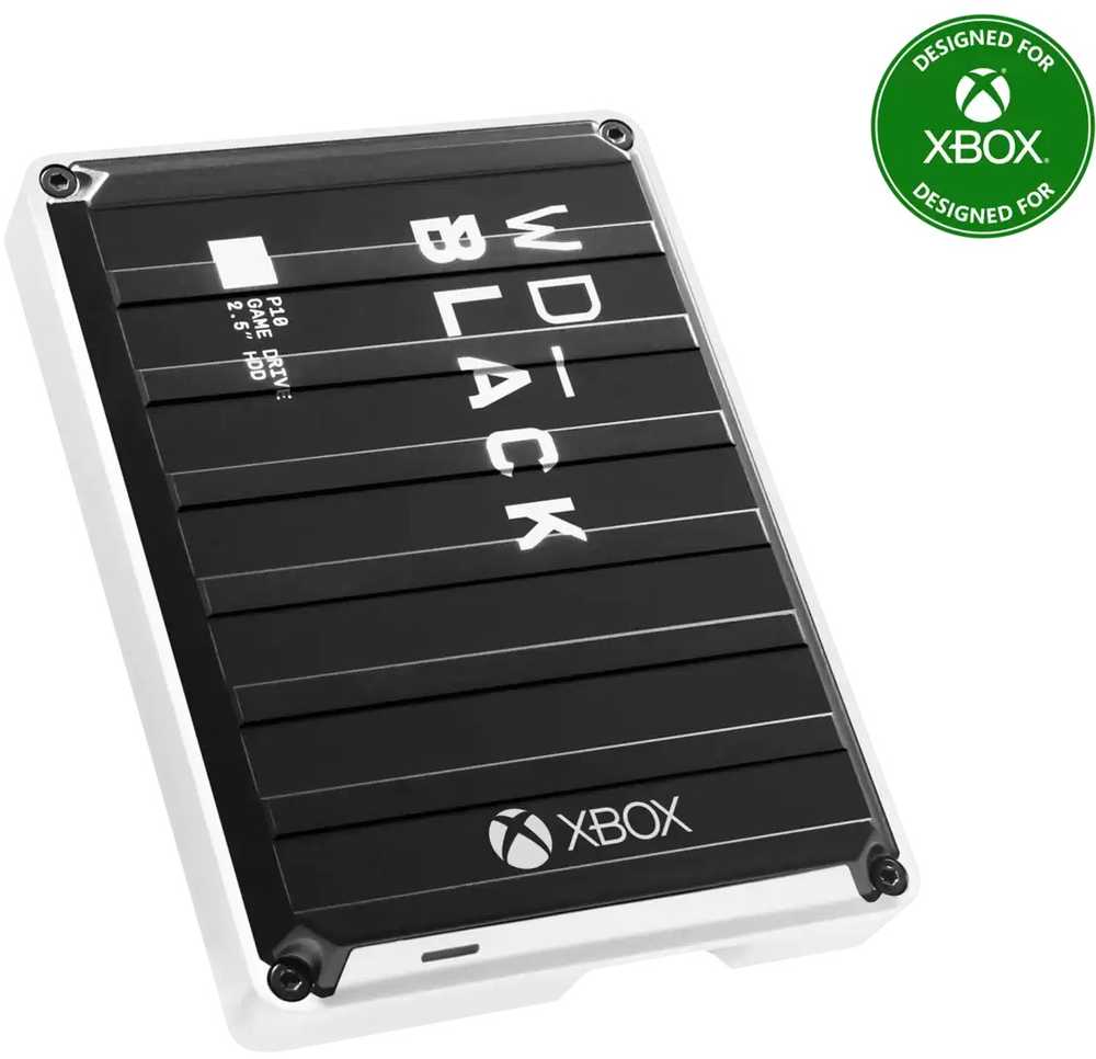 Kietasis diskas Sandisk Western Digital Dysk zewnętrzny HDD WD P10 Game Drive for XBOX 6TB Juodas (WDBZRG0060BBK-WESN)