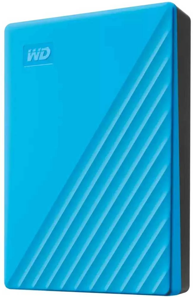 Išorinis kietasis diskas HDD Western Digital My Passport (6TB, USB 3.2) Mėlyna