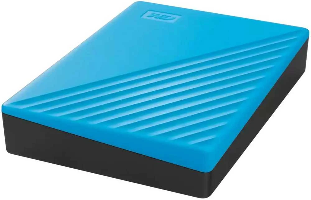 Išorinis kietasis diskas HDD Western Digital My Passport (6TB, USB 3.2) Mėlyna