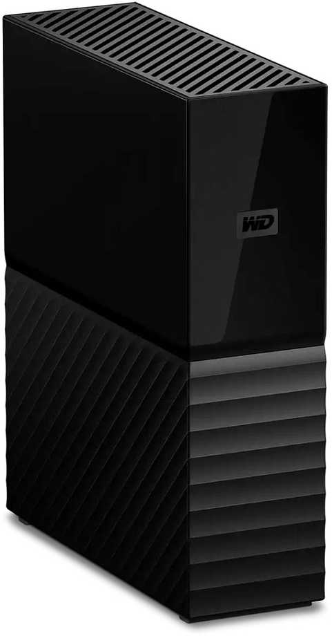 Kietasis diskas „Western Digital My Book 26 TB“ juodas išorinis HDD diskas (WDBBGB0260HBK-EESN)