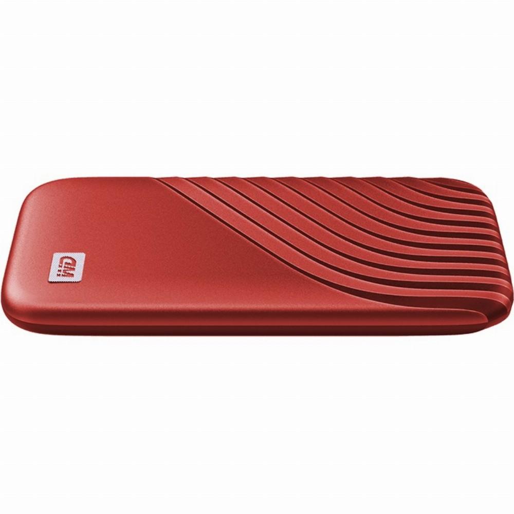 Kietasis diskas Western Digital MYPASSPORT SSD 2TB Raudonas - 1050MB/S READ 1000MB/S WR PC/MAC