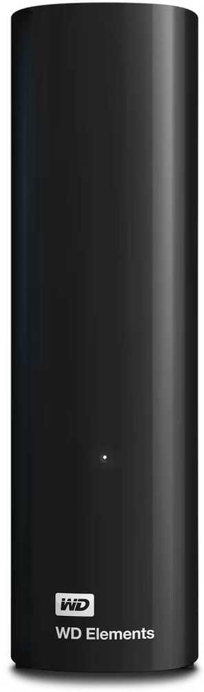 Kietasis diskas 3,5 colio „Western Digital Elements“ darbalaukio 24 TB USB 3.0 standusis diskas, skirtas „plug-and-play“ saugyklai