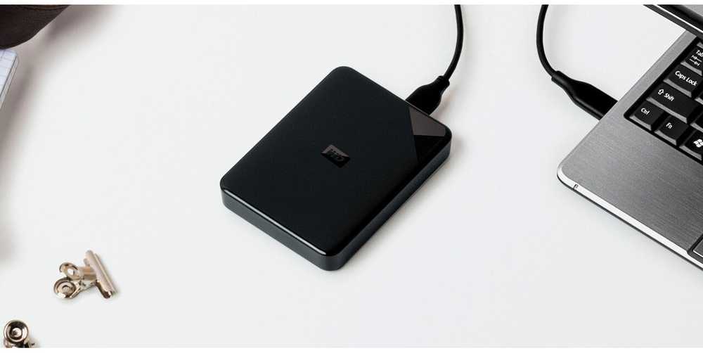 HDD - Western Digital Elements SE 2TB Išorinis Kietasis Diskas USB 3.0 Juodas