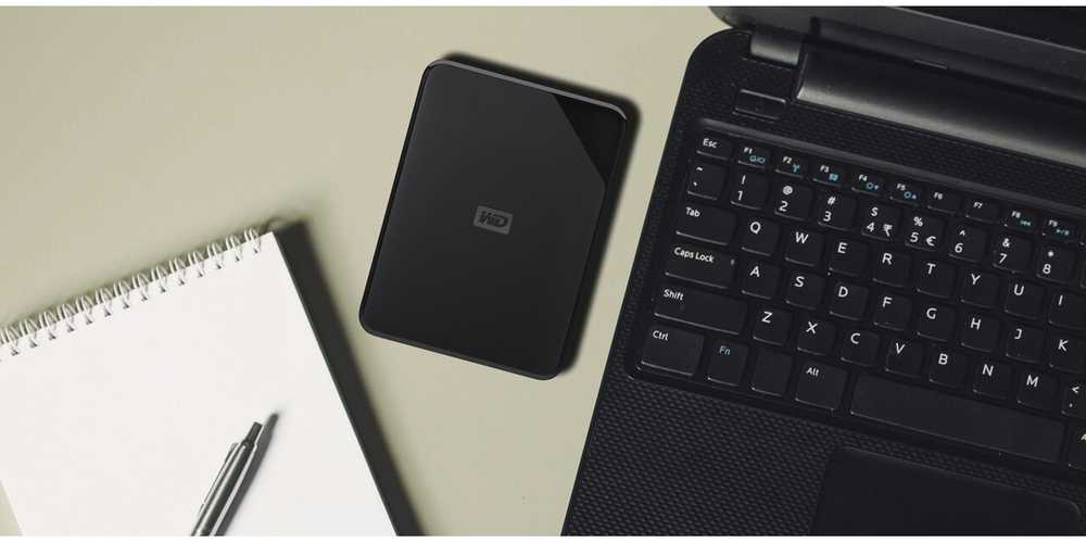 HDD - Western Digital Elements SE 2TB Išorinis Kietasis Diskas USB 3.0 Juodas