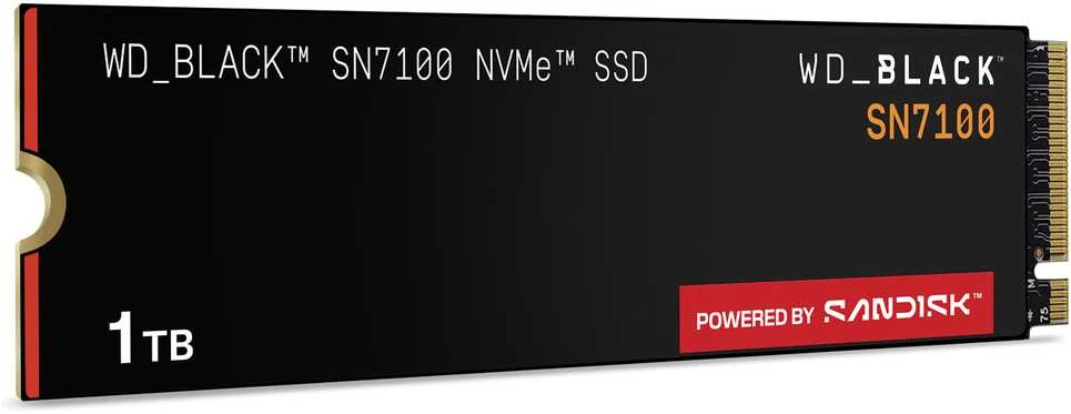 Western Digital Juodas SN7100 1 TB M.2 PCI Express 4.0 NVMe