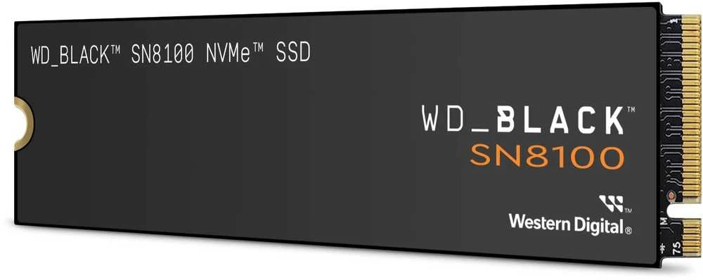 Sandisk „Western Digital“ Juodas SN8100 1 TB M.2 PCI Express 5.0 NVMe TLC 3D NAND