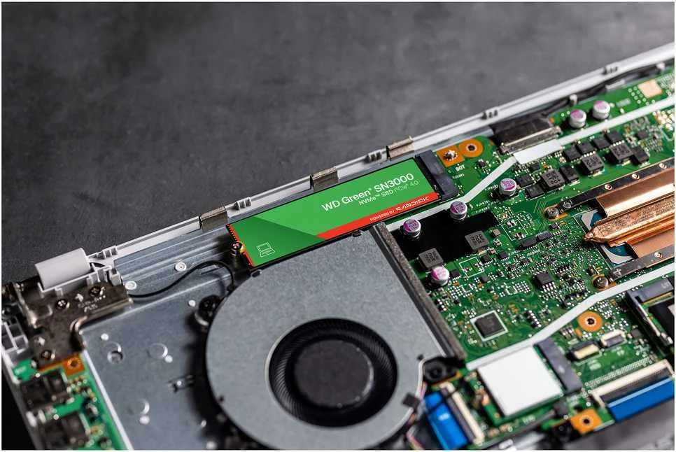 Western Digital WD Žalias SN3000 M.2 PCIe NVMe 1TB