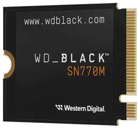Western Digital M.2 2TB WD Juodas SN770M WDBDNH0020BBK-WRSN intern 2230 - PCIe 4.0 x4 (NVMe)