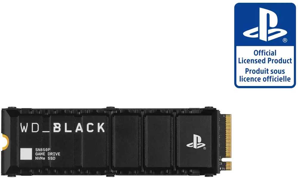 Sandisk WD Juodas SN850P NVME SSD FOR - PS5 2TB