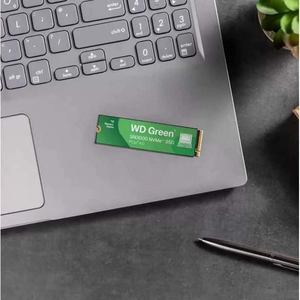 Western Digital Žalias WD ™ SN3000 NVMe™ SSD POWERED BY SANDISK 500 GB