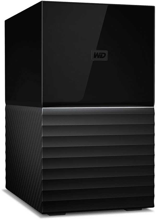 Western Digital My Book Duo 44TB RAID Storage Desktop RAID Išorinis kietasis diskas USB 3.2 Gen 1