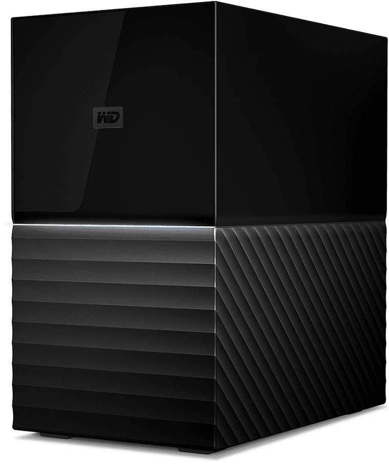 Western Digital My Book Duo 44TB RAID Storage Desktop RAID Išorinis kietasis diskas USB 3.2 Gen 1