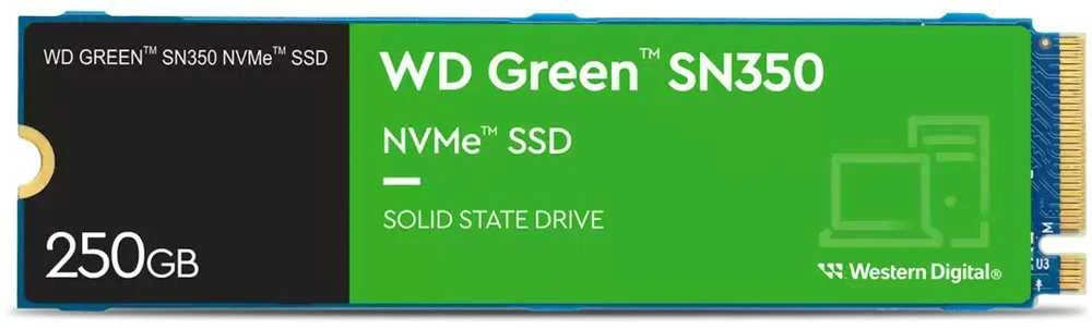 Sandisk WD Žalias SN350 NVMe SSD 250GB M.2 2280 PCIe Gen3