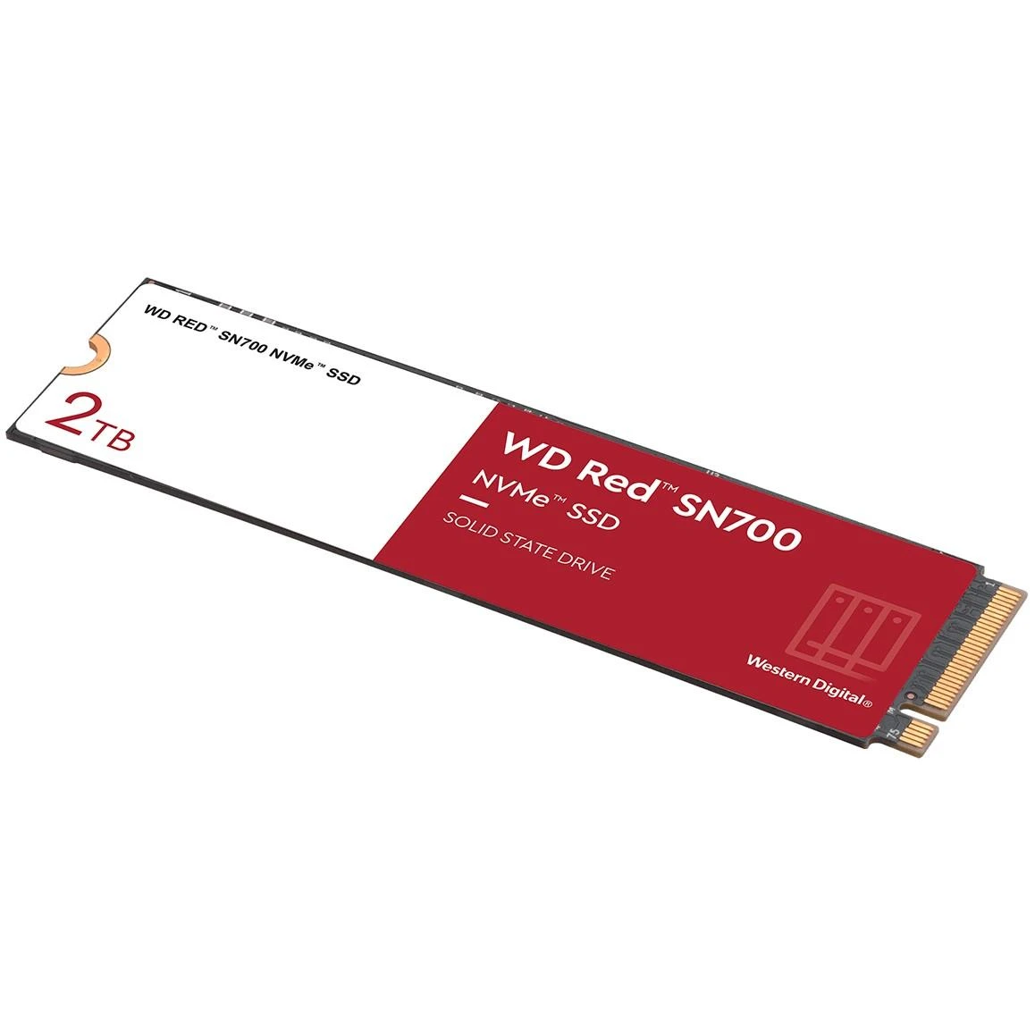 Sandisk QNAP SSD | Raudona SN700 | 2000 GB | SSD form factor M.2 2280 | Solid-state drive sąsaja PCIe NVMe Gen3