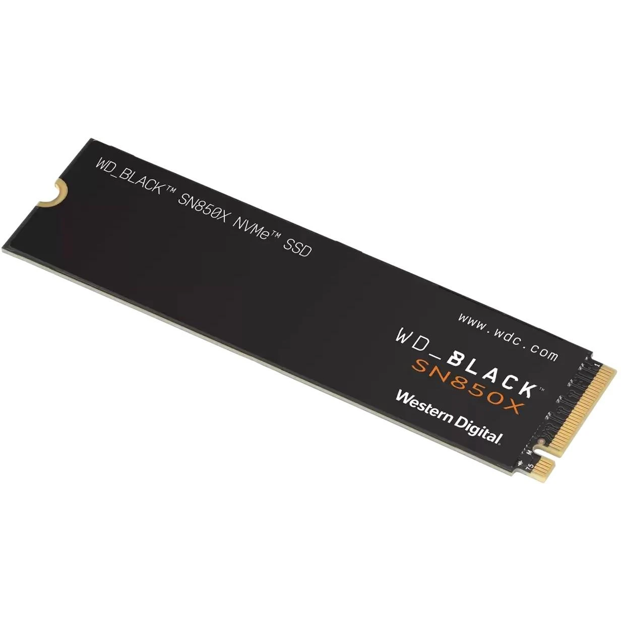 Western Digital WD Juodas 4TB SN850X NVMe SSD diskas, itin greitas, PCIe Gen4 x4, M.2, vidinis, su „SANDISK“ procesoriumi