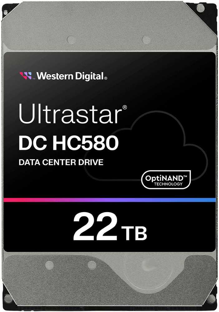 Sandisk Dysk serwerowy WD Ultrastar DC HC580 22TB 3.5'' SAS-3 (12Gb/s) (0F62791)