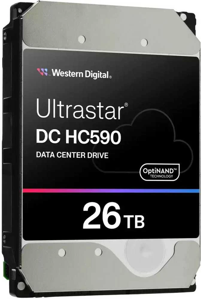 „Sandisk“ standžiųjų diskų serveris WD/HGST ULTRASTAR DC HC590 (3,5 colio, 24 TB, 512 MB, 7200 aps./min., SATA 6 Gb/s, 512E SE NP3) Prekės kodas: 0F65684