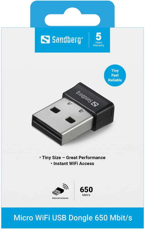 Sandberg Micro Wifi Dongle 650 Mbit/s