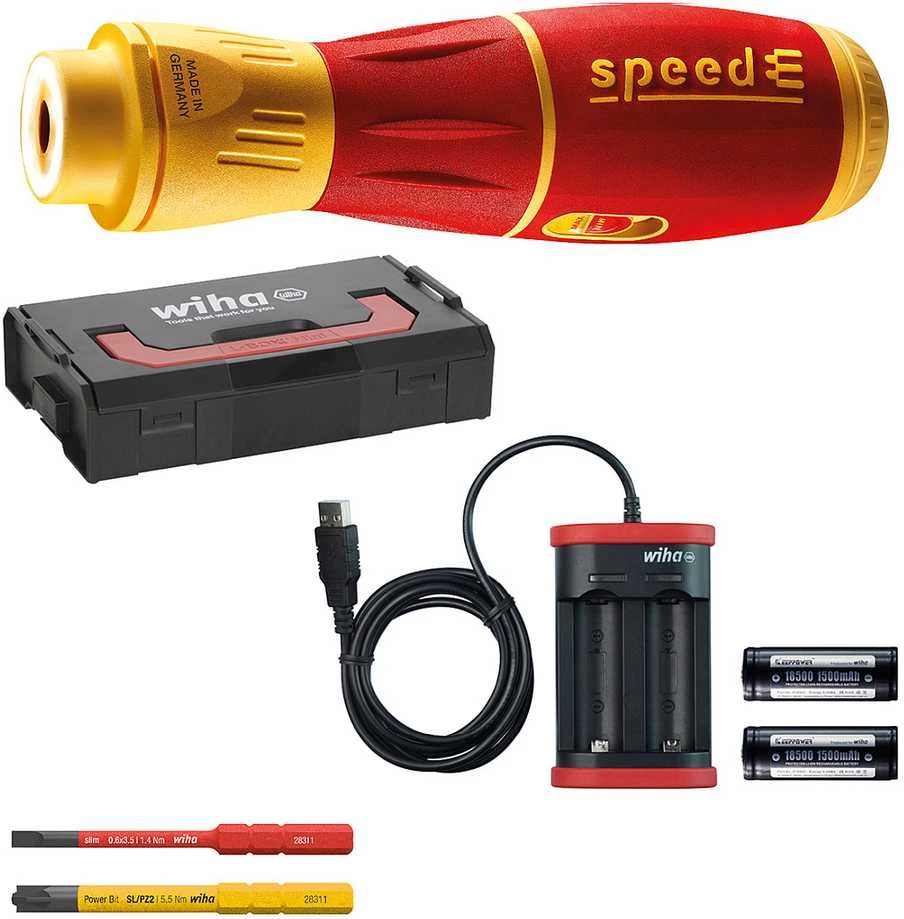 E-Atsuktuvo WIHA rinkinys speedE® II electric (7 vnt.)