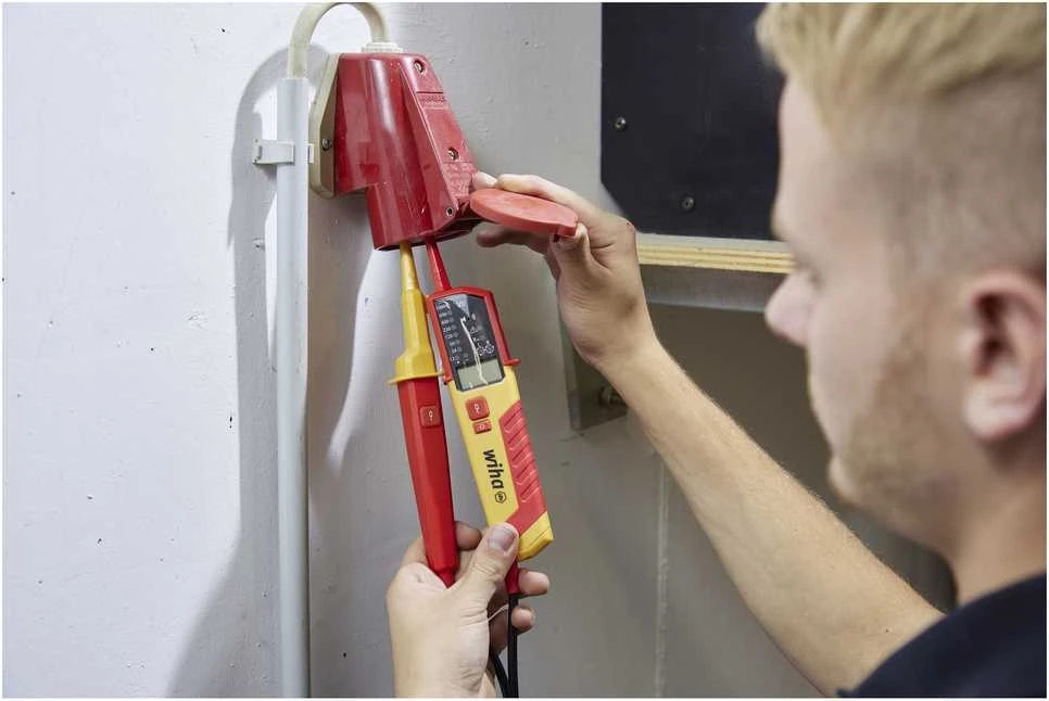 Įtampos ir tęstinumo testeris 0,5 - 1 000 V AC Wiha, Elektrikams