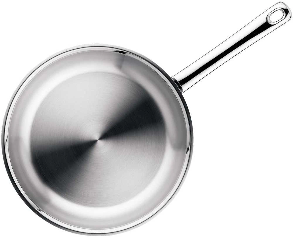 WMF Profi 790389991 Keptuvė, 28 cm, Tinka visoms viryklėms įskaitant indukcines, Nerūdijantis plienas, Nelipni danga, Fiksuota rankena
