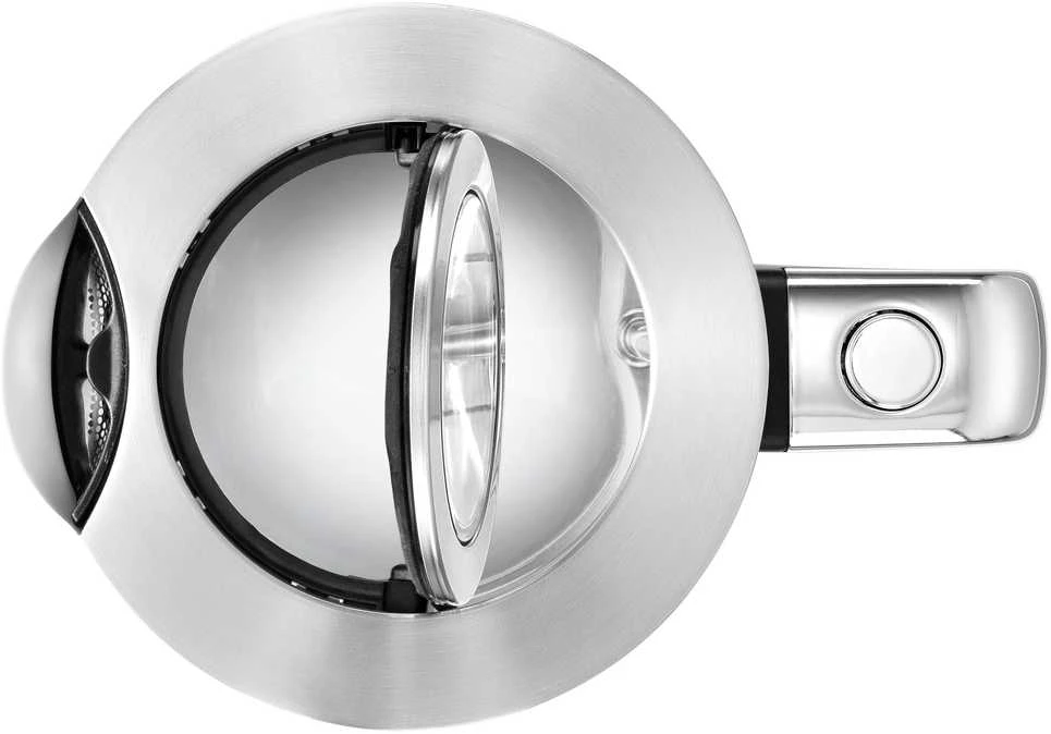 WMF 413150011 LONO Standard virdulys, Glass, Nerūdijantis plienas/Juodas, 3000 W, 360° rotational base, 1.7 L