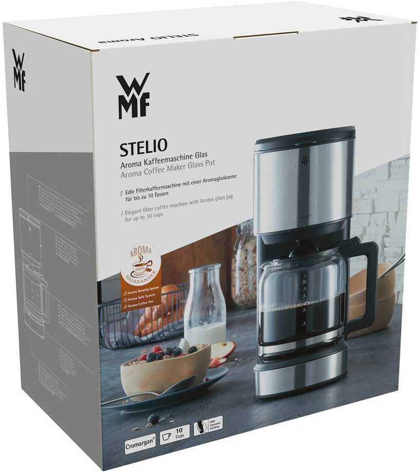 Kavos aparatas WMF Stelio Aroma 4.1215.0011 sidabrinė