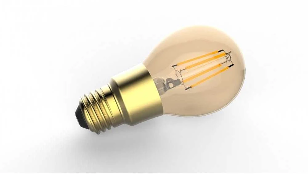 Lemputė LED filamentas E27, 230V, 6W, 650lm, 2700K, išmanioji Wi-Fi, valdoma programėle, TUYA, WOOX