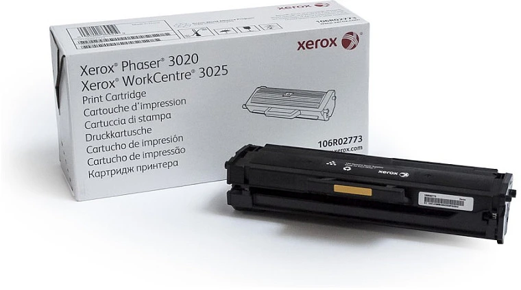 Xerox Phaser 3020/WorkCentre 3025 (106R02773) Lazerinė kasetė, Juoda
