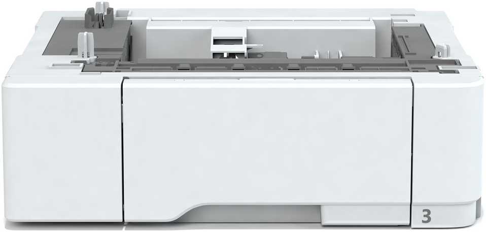 Xerox 550 lapų dėklas, Dėklas, Pilkas, Šviesiai pilkas, Plienas, 1 vnt.