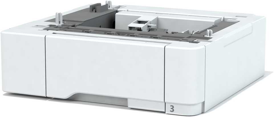 Xerox 550 lapų dėklas, Dėklas, Pilkas, Šviesiai pilkas, Plienas, 1 vnt.