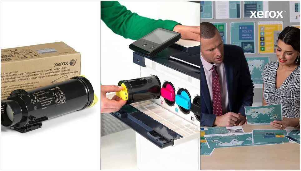 XEROX C230 C235 purpurinis, standartinis, tonerio kasetė su dangteliu, 1500 puslapių.