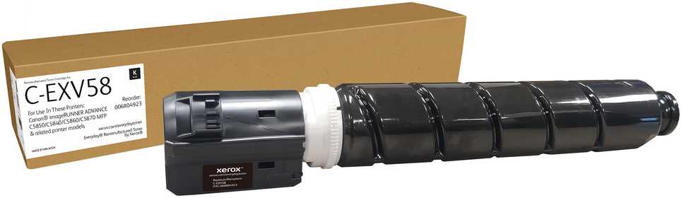 Xerox EVERYDAY REMANUFACT. TONER REPL - CANON C-EXV58 Juodas (3763C002AA)