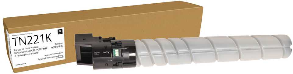 Xerox EVERYDAY REMANUFACT. TONER REPL - KONICA M. TN221K Juodas (A8K3130)