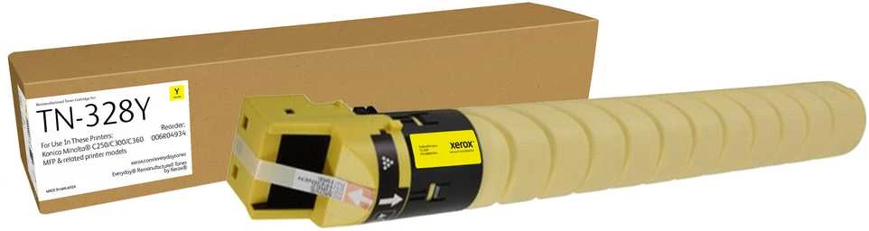 Xerox EVERYDAY REMANUFACT. TONER REPL - KONICA M. TN-328Y Geltonas AAV8250