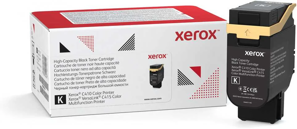 Xerox VERSALINK C410/C415 Juodas HIGH - CAPACITY TONER CARTRIDGE (10500