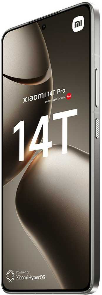 Išmanusis telefonas Xiaomi 14T Pro 12/512GB Titan Gray