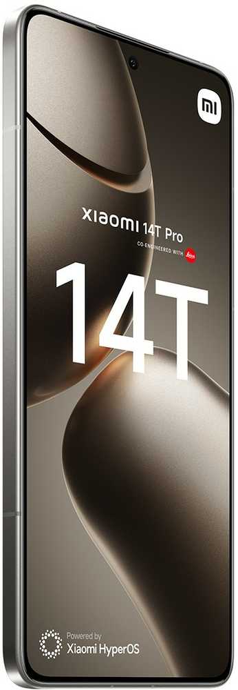Išmanusis telefonas Xiaomi 14T Pro 12/512GB Titan Gray