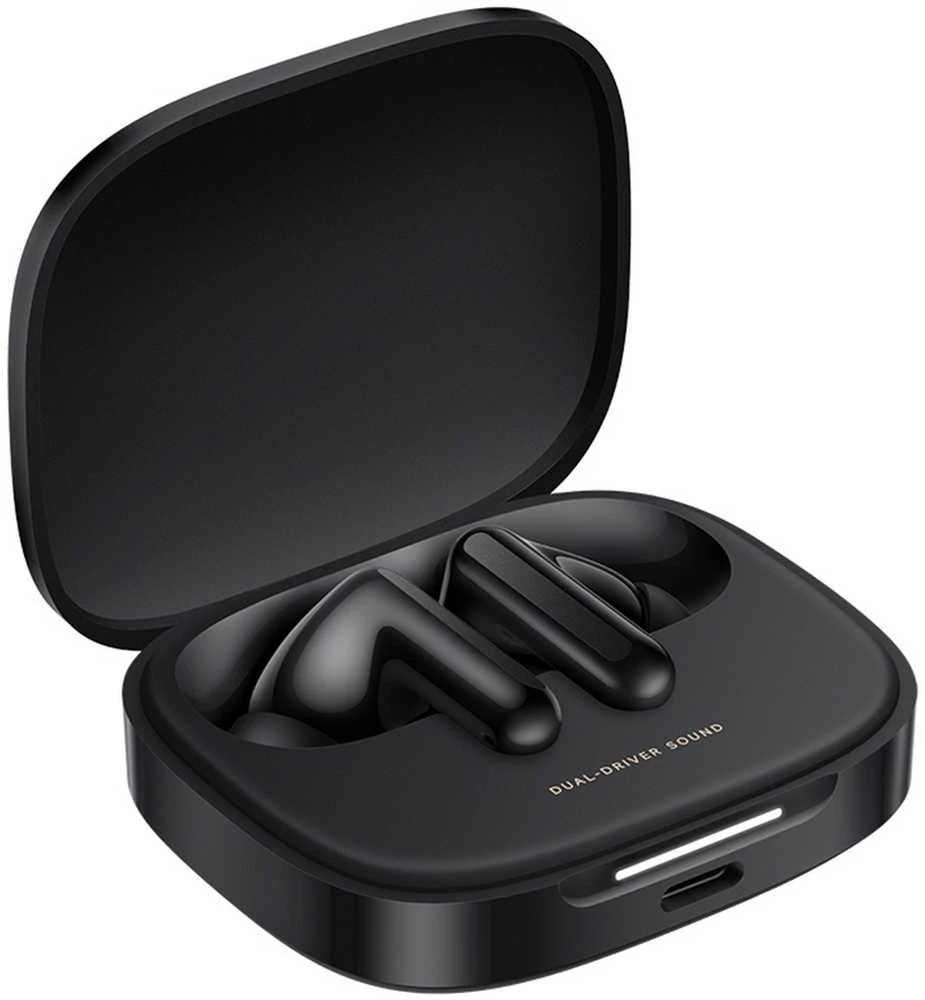 Xiaomi Redmi Buds 6 belaidės ausinės, Juodos spalvos