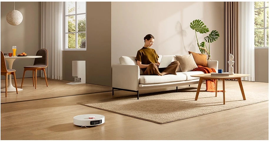 Dulkių siurblys - robotas Xiaomi Robot Vacuum X20+, Baltas