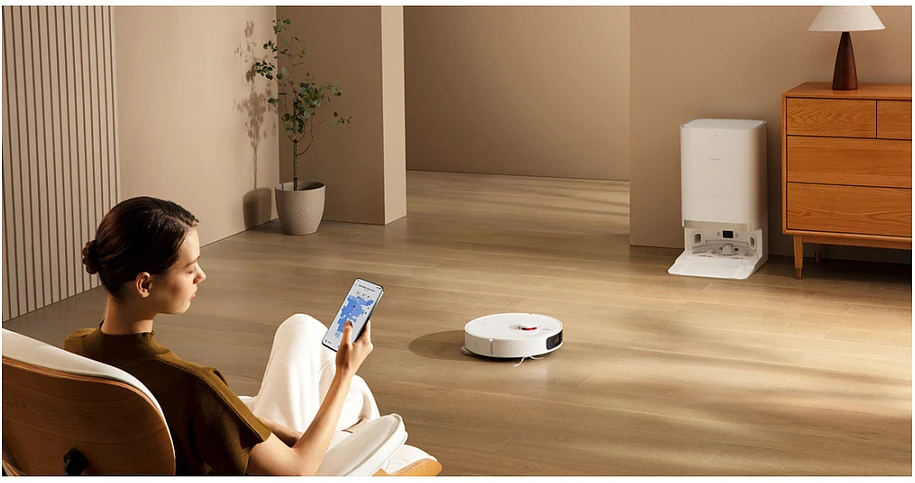Dulkių siurblys - robotas Xiaomi Robot Vacuum X20+, Baltas