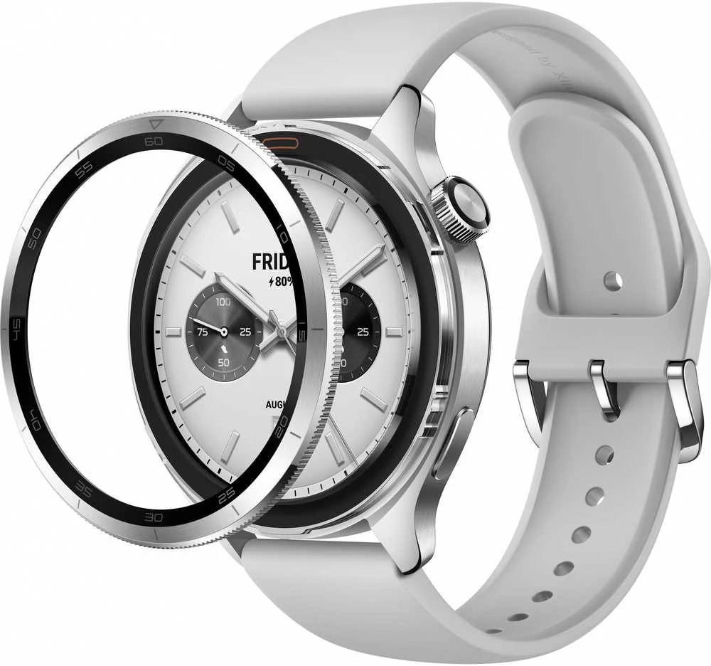 Išmanusis laikrodis Xiaomi Watch S4, Sidabrinės spalvos
