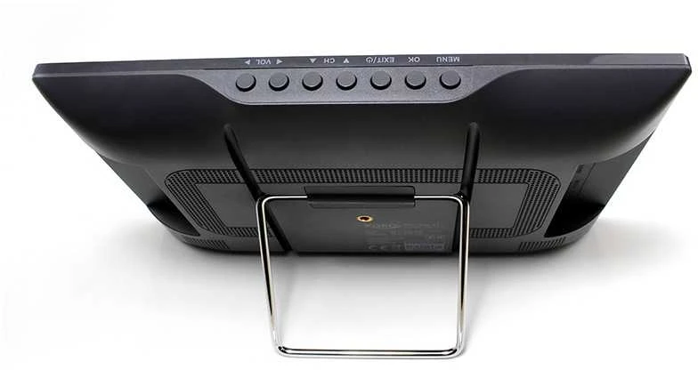 Automagnetola „Xoro PTL 1050 V2“, 10,1 colio (25,6 cm) DVB-T2 mini televizorius / „Freenet“