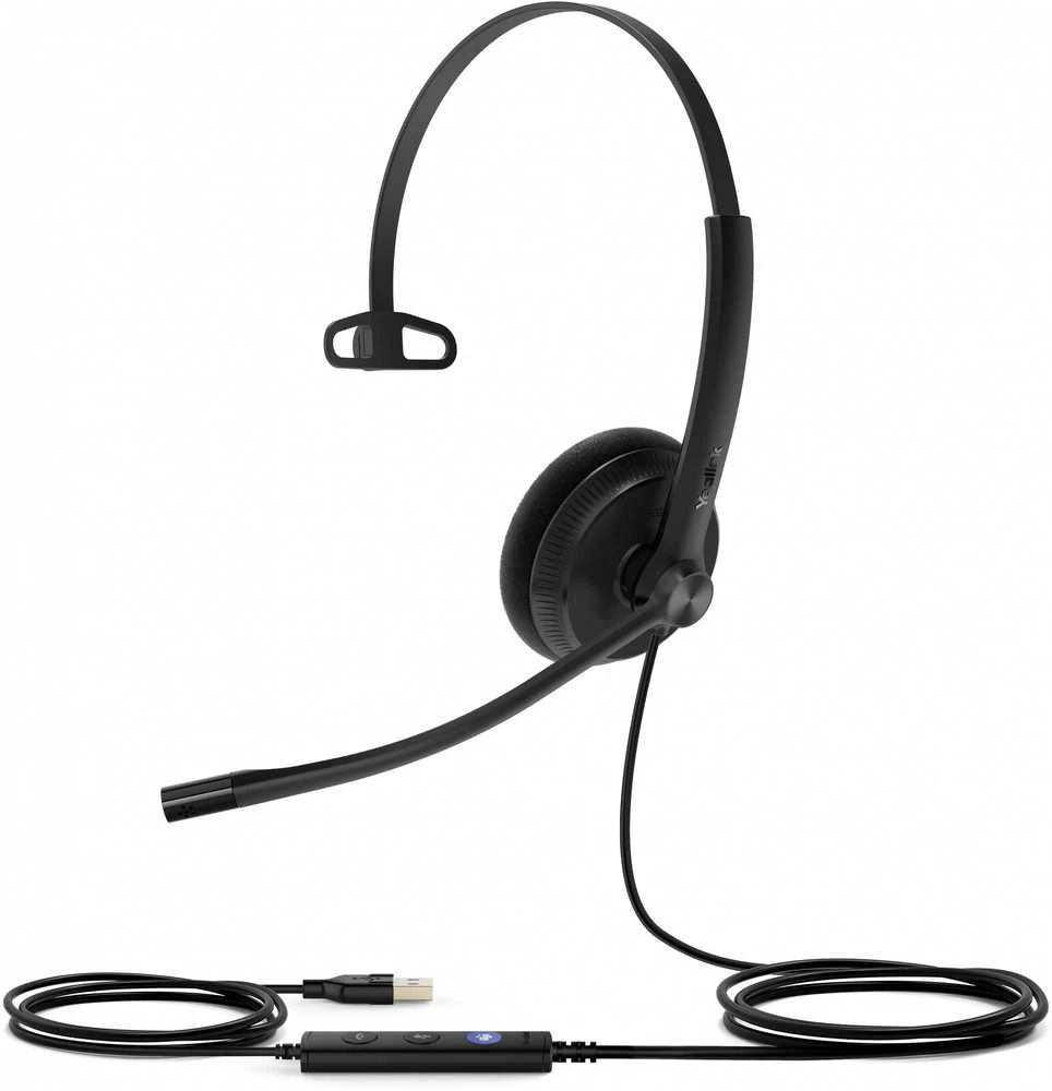 Yealink UH34 Lite mono ausinės su mikrofonu